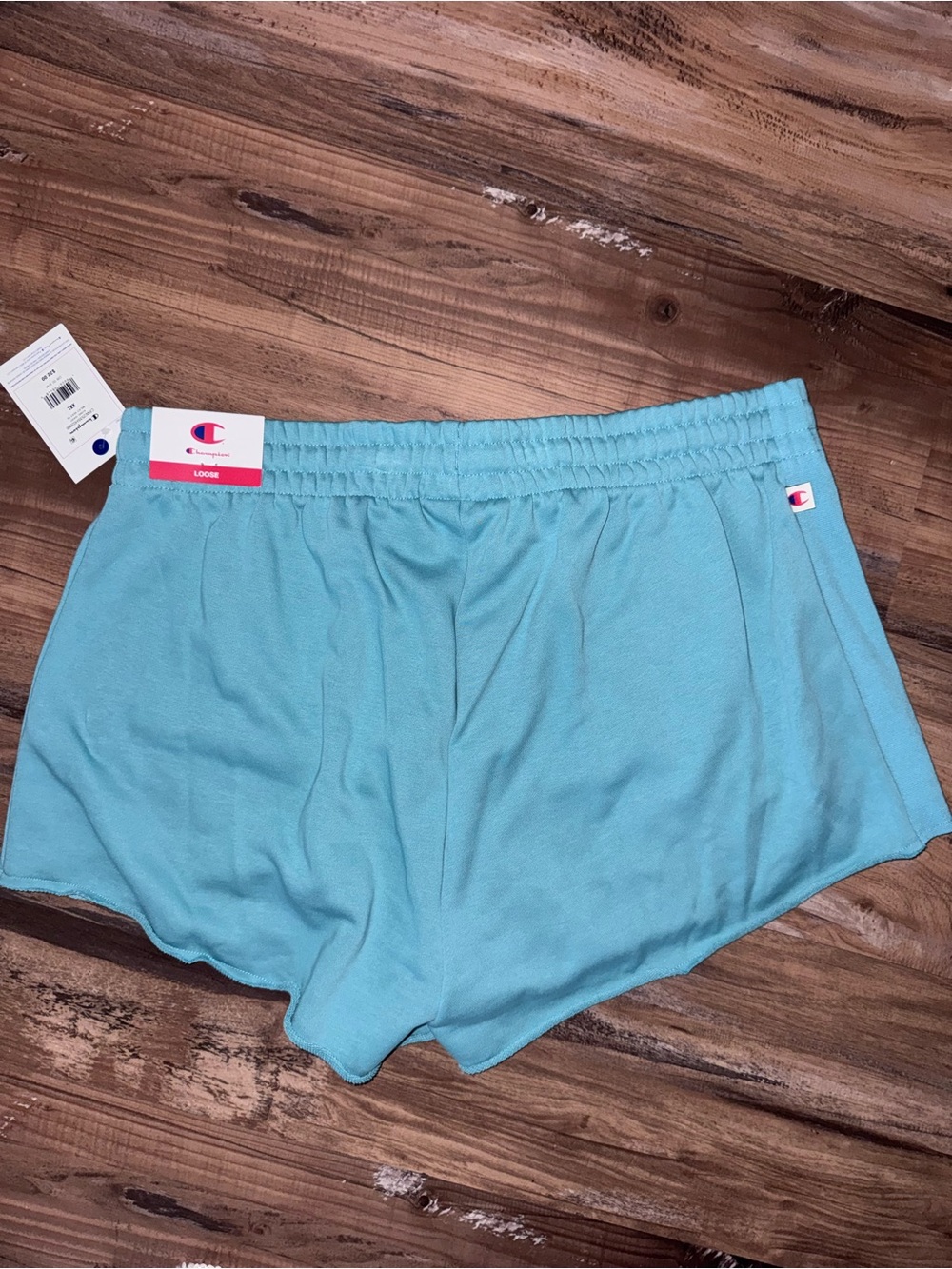 Champion Women's Mint Drawstring Athletic Shorts - Picture 3 of 4